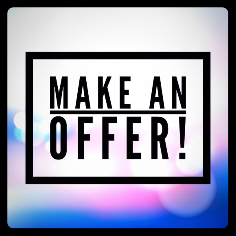 Prices are always negotiable!!
